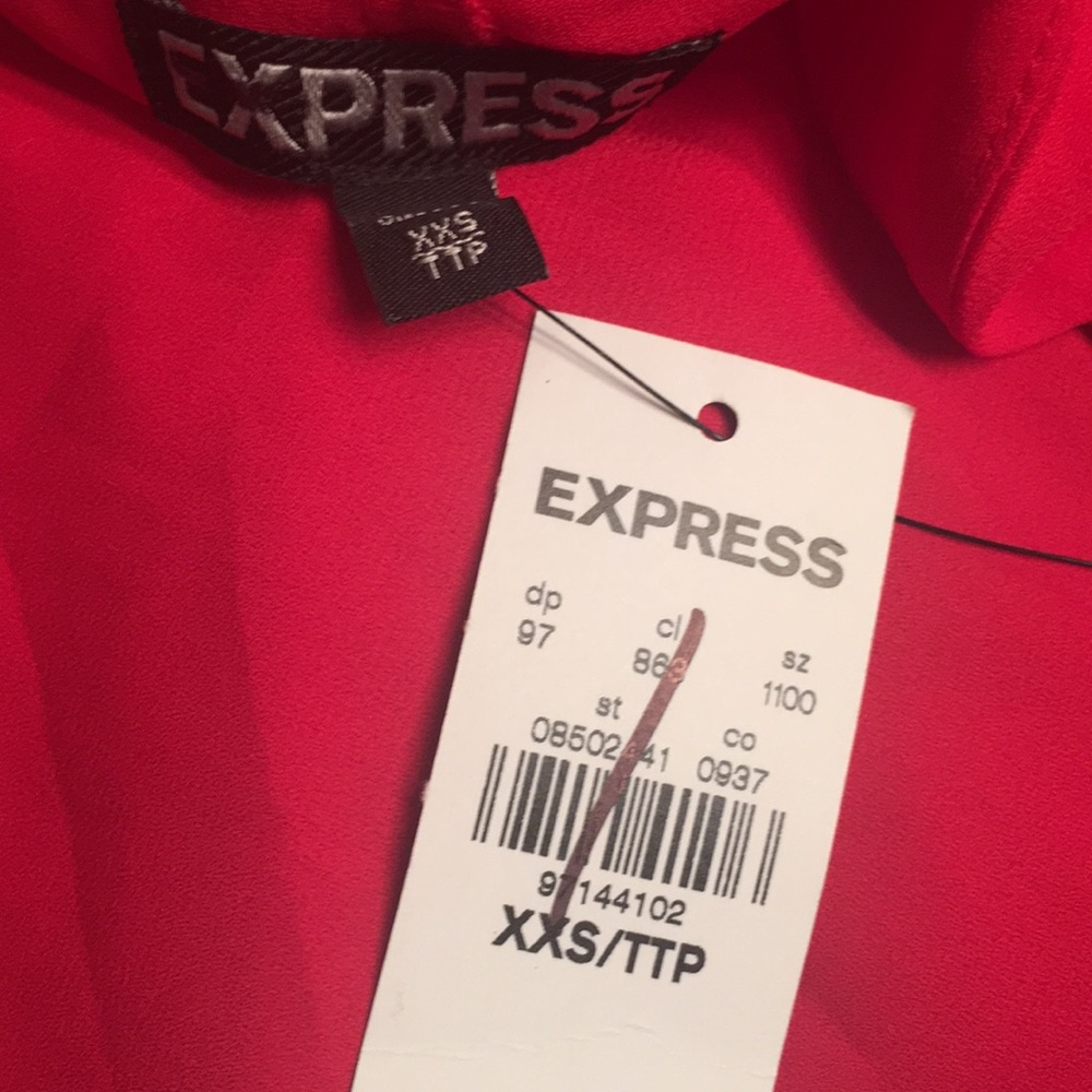 NWT-Express Red Double Layer Cami - Picture 8 of 8